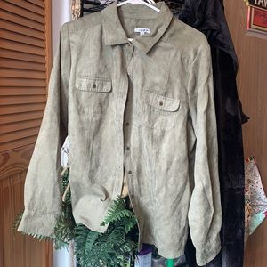 Cashmere button down